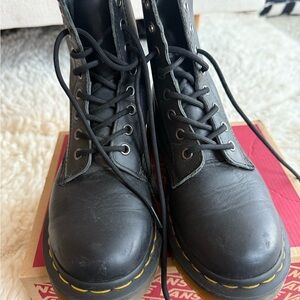 Dr. Martens 1460 WOMEN'S Smooth Leather Lace Up Boots